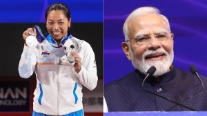 PM Modi Hails Mirabai Chanu After Asian Games Silver, Says ‘India Is Proud’
